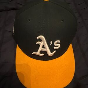 Oakland A’s Robinsons Day Patch Fitted Hat